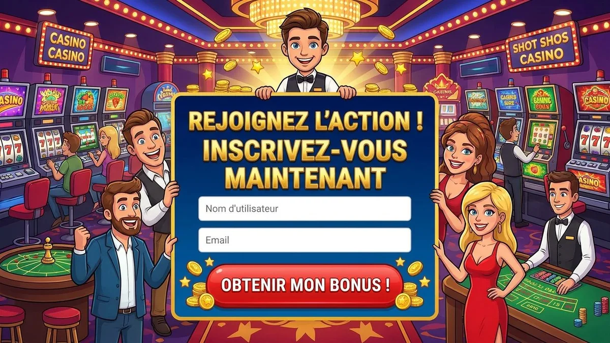 Inscription avec bonus