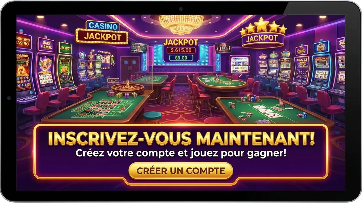 Inscription avec bonus